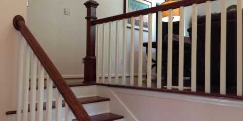 Interior painted, hardwood floors installed in Hoover, Al